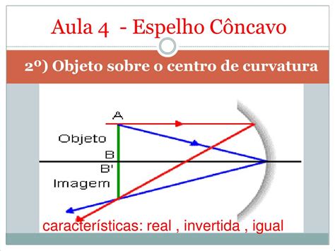 PPT Aula 4 Espelhos Esféricos PowerPoint Presentation free