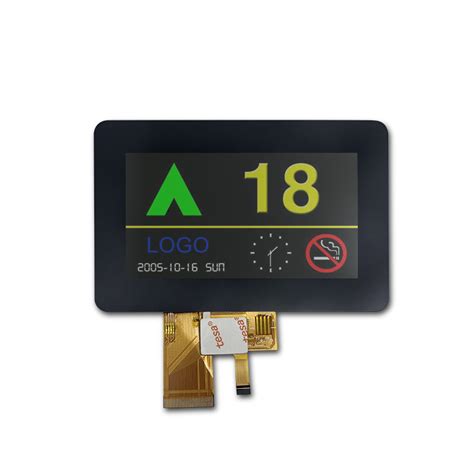 4 3 WQVGA TFT LCD Display With 24 Bits RGB Interface