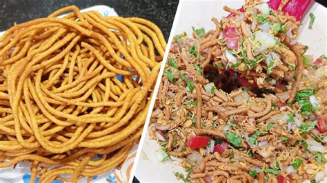 Besan Ke Sev Recipe Crispy Besan Sev For Namkeen Bhelpuri Easy