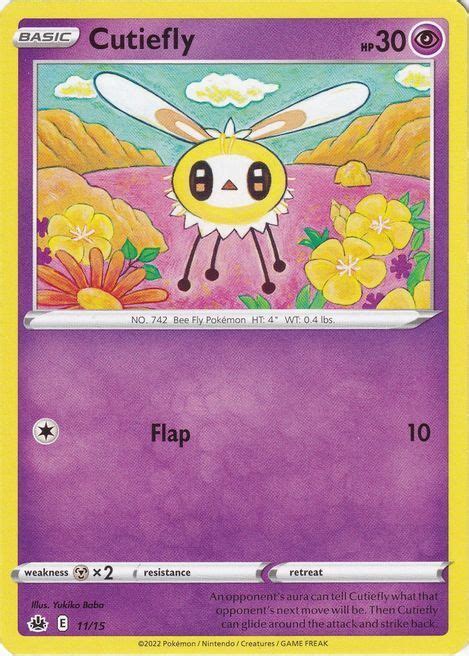 Cutiefly Mcdonald S Match Battle Pok Mon Cardtrader