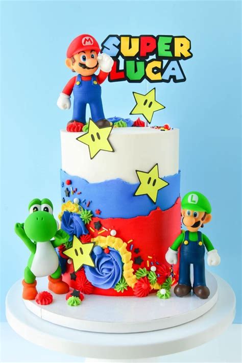 Easy Mario Cake Jolashamha