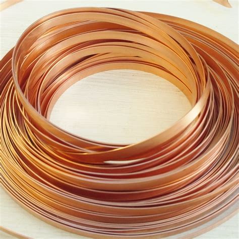 Dead Soft Copper Strips 24ga Copper Bezel Strip 14 Wide Choose Your