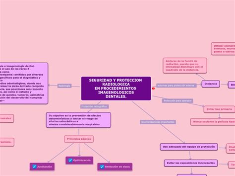 SEGURIDAD Y PROTECCION RADIOLOGICA EN PROC Mind Map