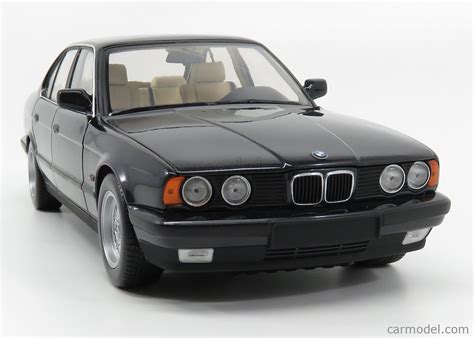 MINICHAMPS 100024000 Escala 1 18 BMW 5 SERIES 535i E34 1988 BLACK MET