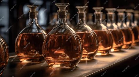 Premium AI Image | Production of cognac at the factory AI generation