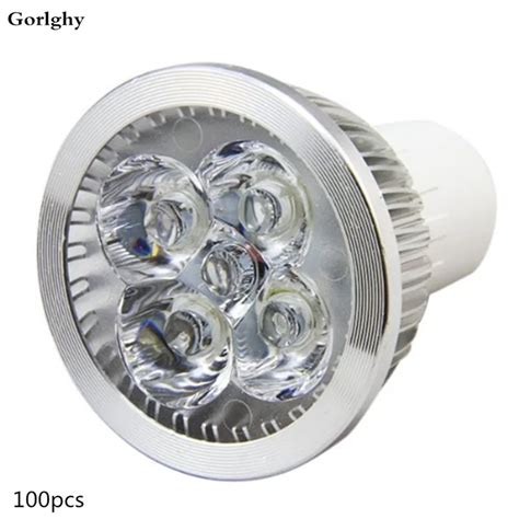 Pc Lot Gu Led Light Bulbs Spotlight W Mr V W Daylight