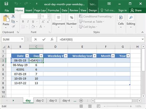 Excel Display Number Of Days As Years Months Days Milka Suzanna