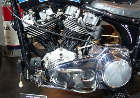 Harley Davidson Electra Glide Flh Custom Engine Flickr