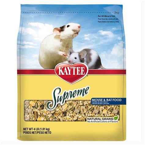 Supreme Mouse And Rat Food Premium Mouse Rat Food Kaytee