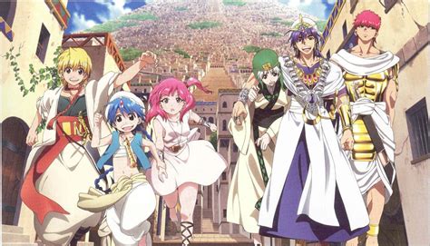 review anime magi  labyrinth  magic anime lovers