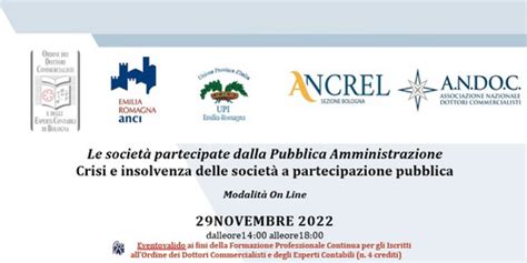 Ancrel Eventi Le SocietÀ Partecipate Dalla Pubblica Amministrazione