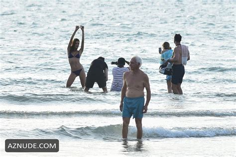 Alessandra Ambrosio Slips Into Her Gal Floripa Bikini Collection During A Beachside Photo