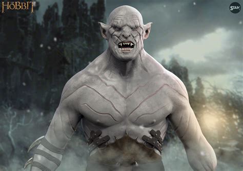 Stam Quito Azog The Defiler J R R Tolkien Digital Art Artwork