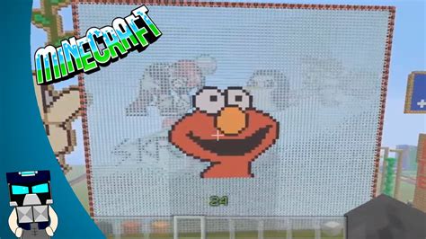 Pixel Art Elmo