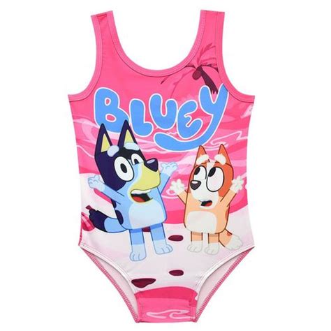 Cute Bluey Bingo One piece Badeanzug Mädchen Weste Bademode Strand Pool Bikini kaufen bei Hood
