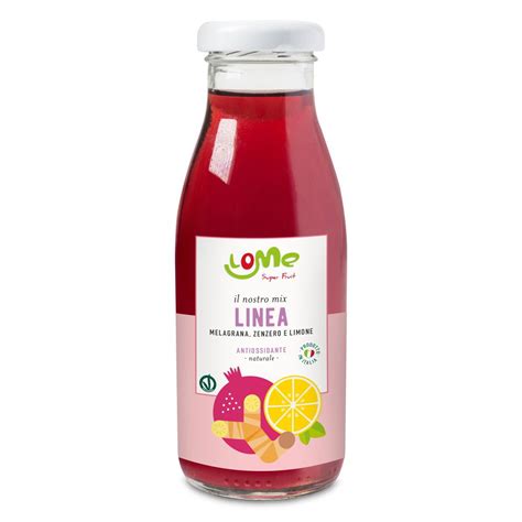 LOME SUPER FRUIT Mix Linea Melagrana Zenzero E Limone 200 ML