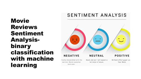 Movie Reviews Sentiment Analysis Binary Classification With Machine Learning Aman Kharwal