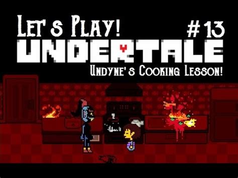 Undynes Cooking Lesson Undertale Pacifist Run Part Youtube