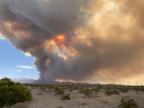 Update ‘mahogany Fire Estimated At 3k Acres Near Mount Charleston