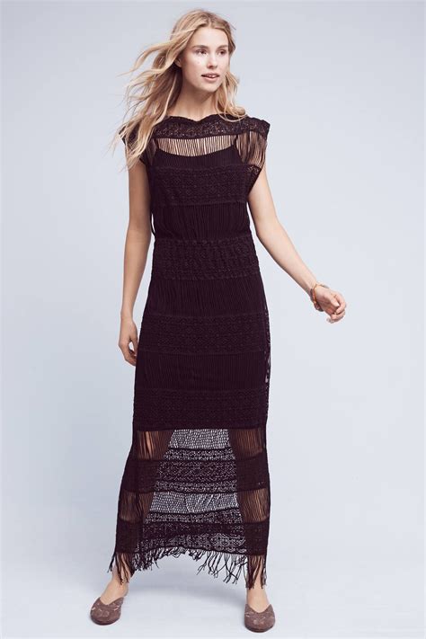 Callahan Nightward Crocheted Maxi Dress Crochet Maxi Dress Maxi