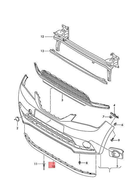 Genuine VW SEAT SKODA Up E Up Mii Citigo 121 6A1 6A5 KE1 Spoiler