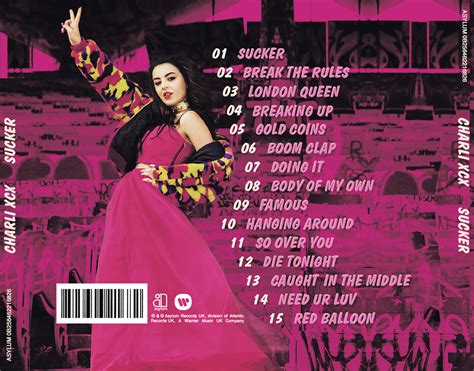 Charli Xcx Sucker Album Packaging Behance