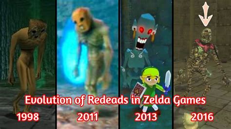 Evolution Of Redeads In Zelda Games 1998 2016 Youtube