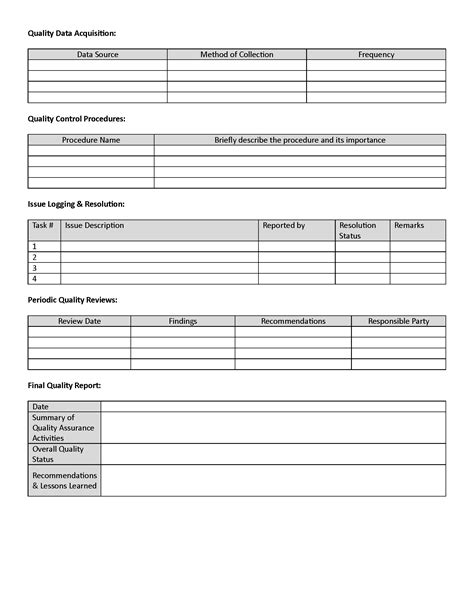 FREE Editable Project Plan Template | Word, Excel, Typeable PDF