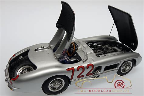 CMC Mercedes Benz 300 SLR Mille Miglia Miniature Modele Rmodel Car