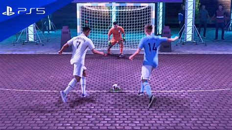 Fifa 23 Volta Real Madrid Vs Man City Ft Ronaldo Haaland Ps5