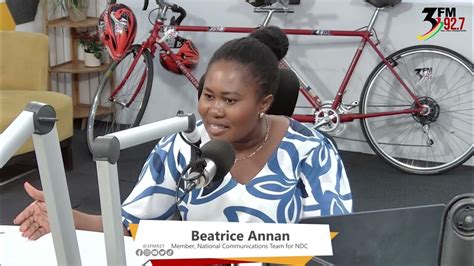 The Big Conversation With Beatrice Annan Member Of The National