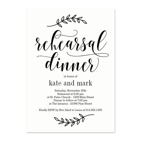 Free Printable Rehearsal Dinner Invitation Templates Canva, 59% OFF