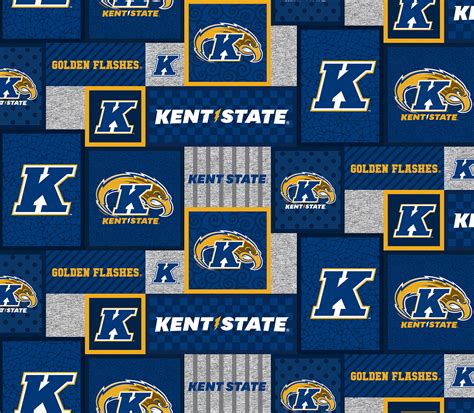 Kent State University Fleece Fabric Patch Design | Free Shipping