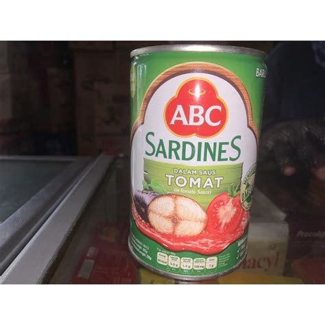 Jual Sardines ABC Rasa Tomat 425 Gram Shopee Indonesia