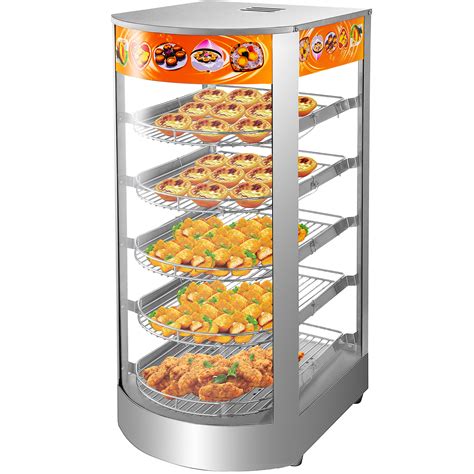 Vevor 110v 142 Inch Commercial Food Warmer Display 5 Tier 800w