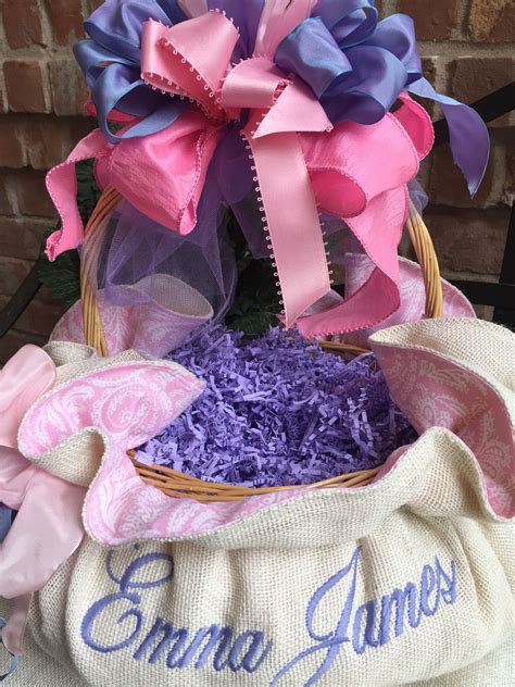 A Dreamy Easter Basket Custom Designed And Handmade By