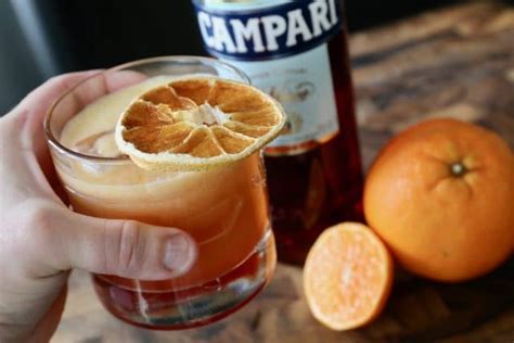 Garibaldi Cocktail Campari Orange Juice Drink Recipe DobbernationLOVES