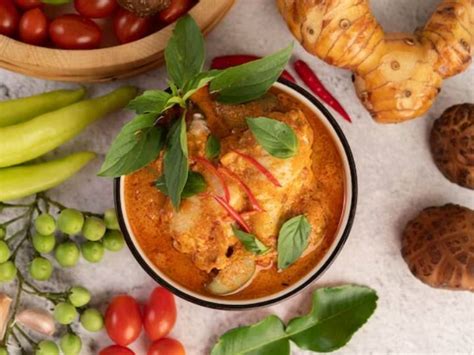 Thai Chicken Curry Is A Delicious Recipe Prepared With Chicken Thai