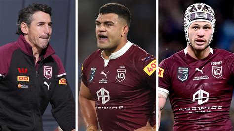 Queensland Maroons Squad For Origin Game 3 Modifications Billy Slater