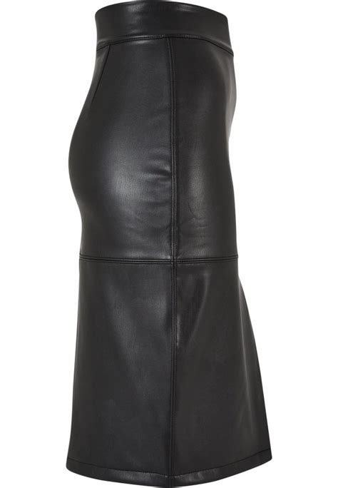 Womens Synthetic Leather Pencil Skirt Skirts