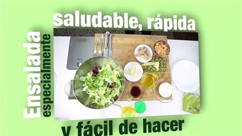 Ensalada Saludable Y Facil De Hacer Ensaladas Saludables Ensaladas