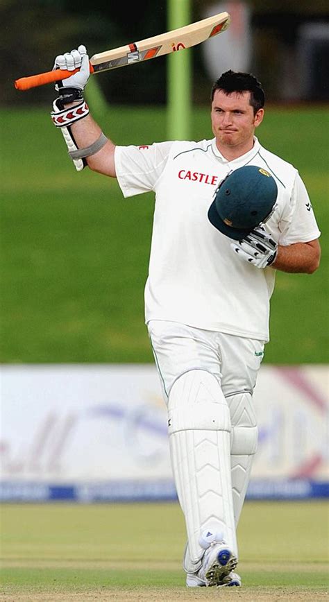 Graeme Smith celebrates his hundred | ESPNcricinfo.com