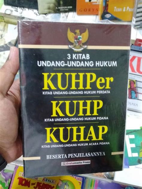 3 Kitab Undang Undang Hukum Kuhper Kuhp Kuhap Beserta Penjelasannya