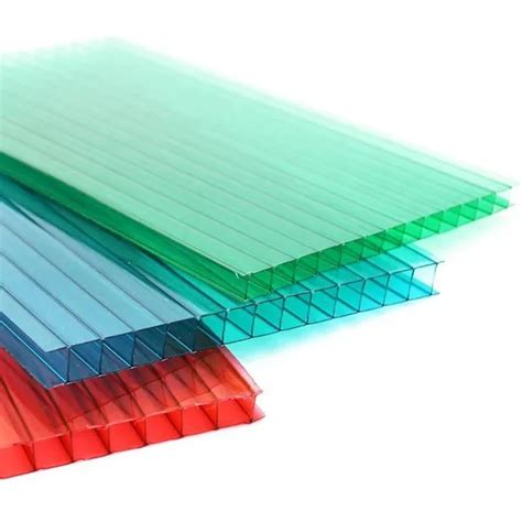 Twin Wall PC Hollow Sheet Multiwall Polycarbonate Sheet Greenhouse