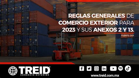 Se Publican Las Reglas Generales De Comercio Exterior Para 2023 Y Sus