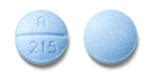 Pill Finder: A 215 Blue Round - Medicine.com