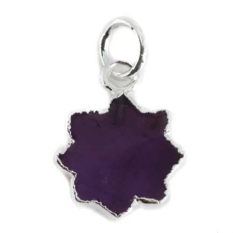 Edelstein Anhänger Amethyst Sonne 12 mm Zenvol Deutschland