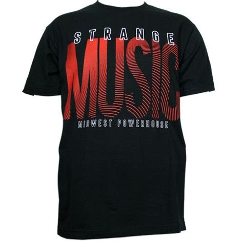 Strange Music Black Mw Powerhouse T Shirt