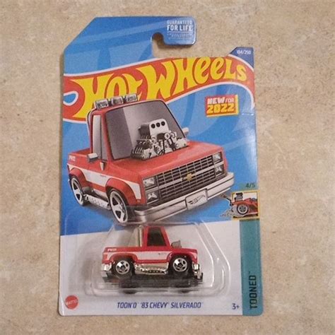 Hot Wheels Toon D Chevy Silverado