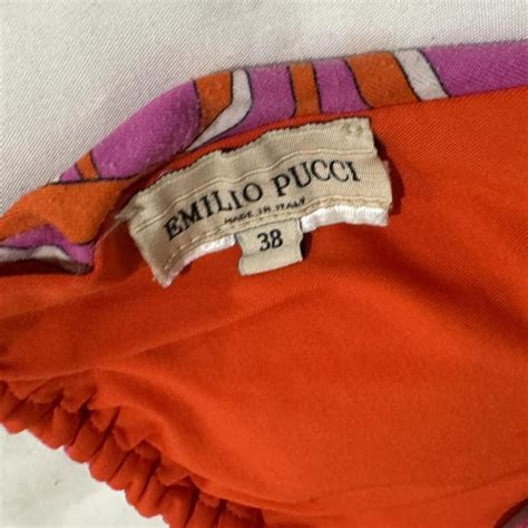 Emilio Pucci Bikini Set Top And Bottom Fit XS S Depop